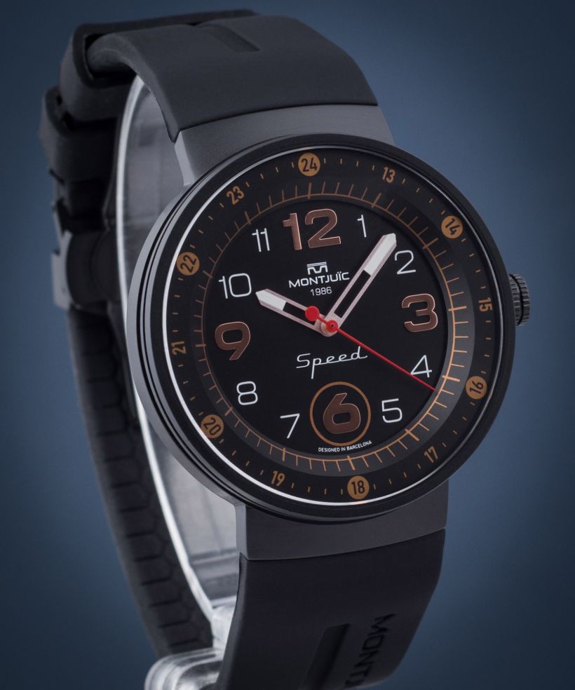 Montjuic Speed Elegance Bronze PVD watch