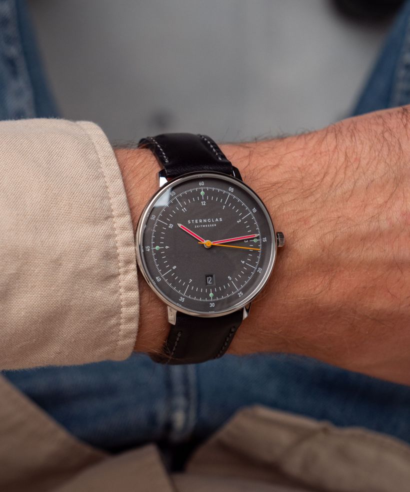 Sternglas Hamburg Neugraphite watch