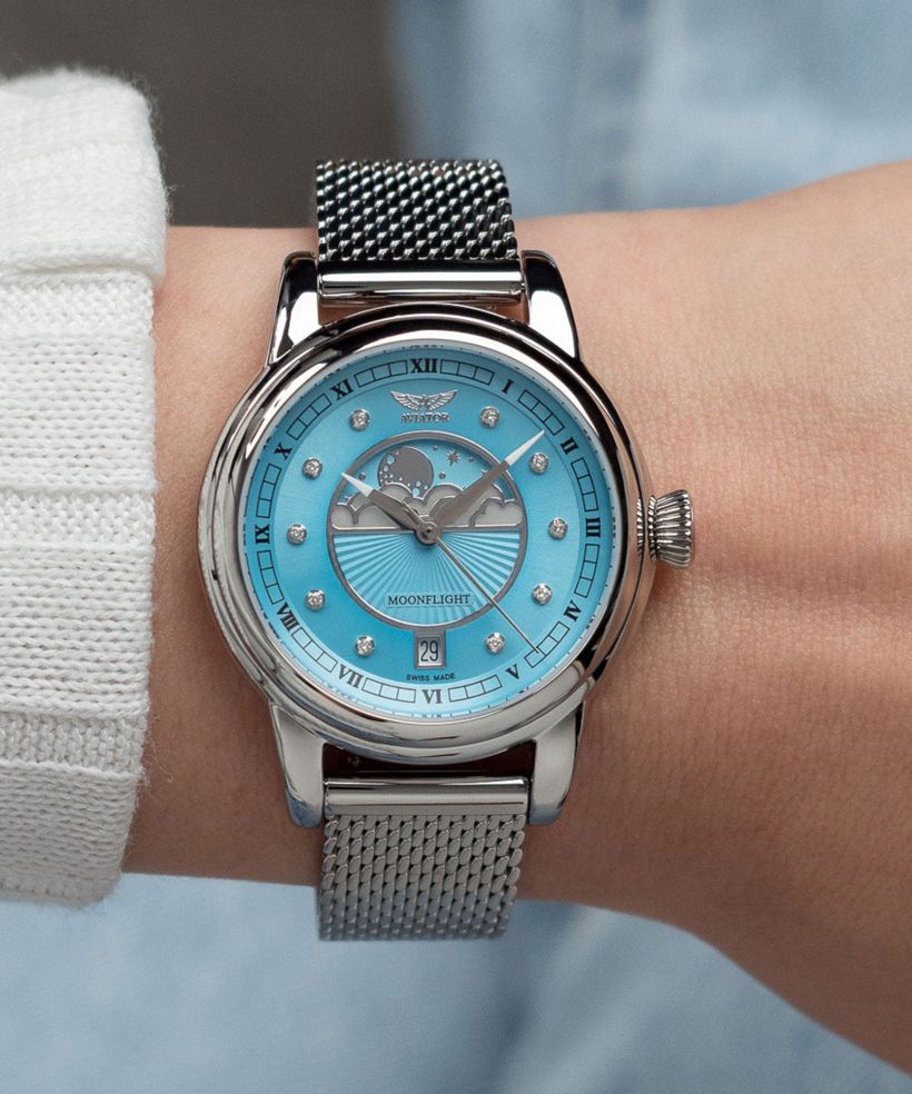 Aviator Douglas Moonflight Ice Blue Diamonds Limited Edition watch
