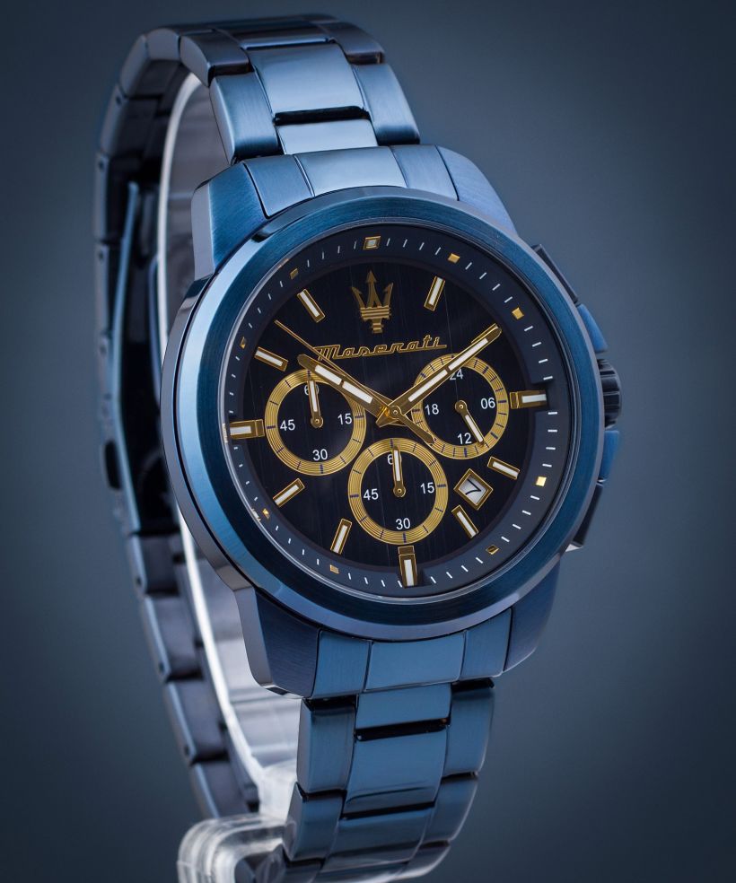 Maserati Successo Chronograph Blue Edition  watch