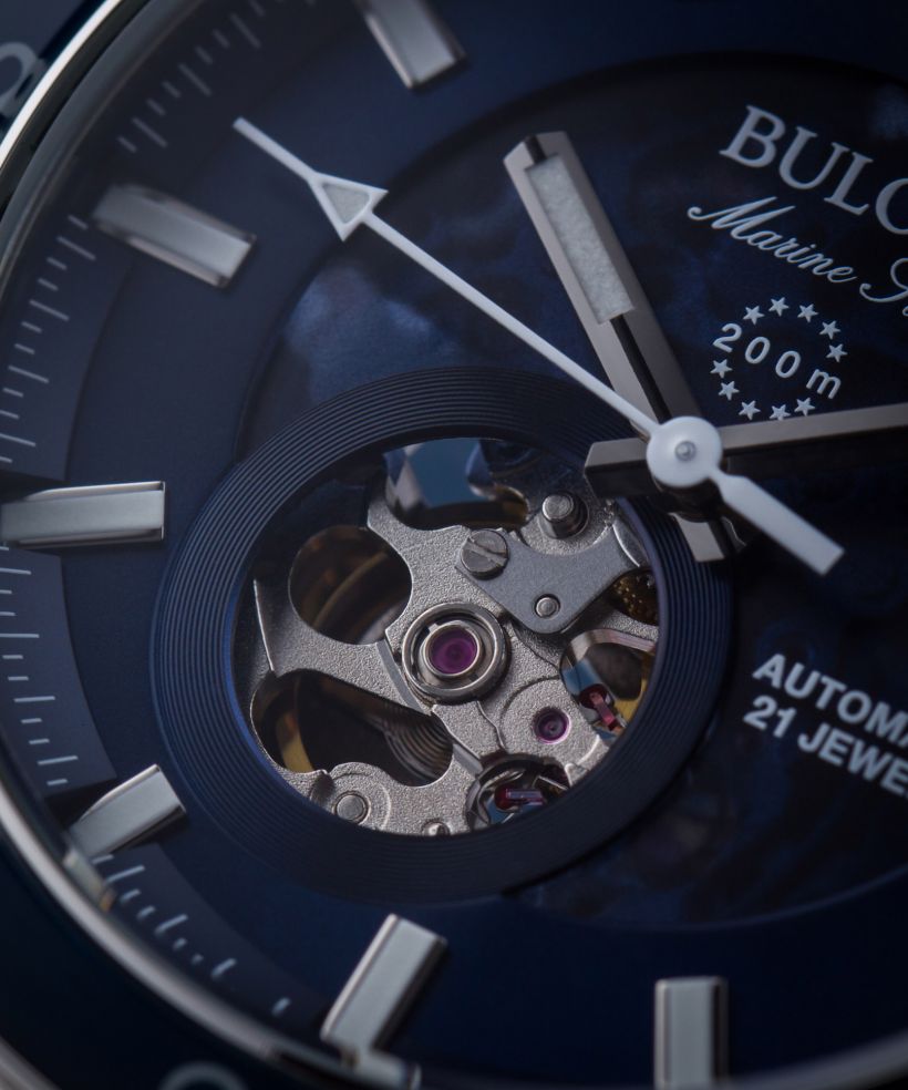 Bulova Marine Star Skeleton Automatic  watch