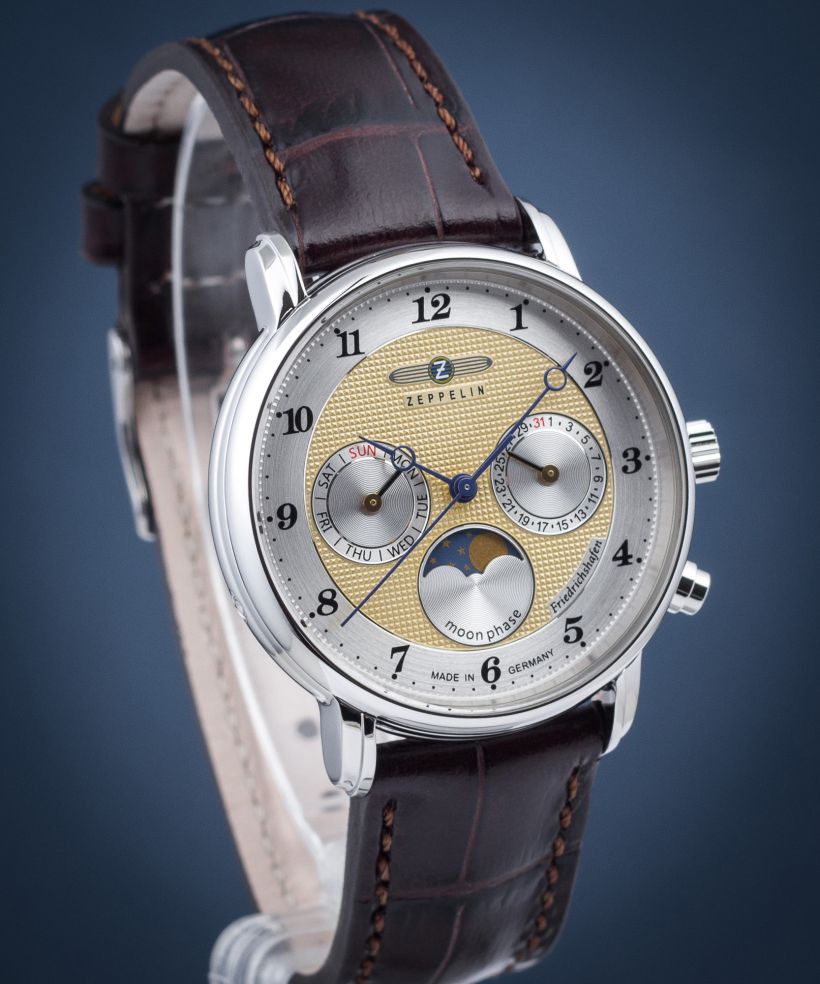 Zeppelin Friedrichshafen Moonphase watch