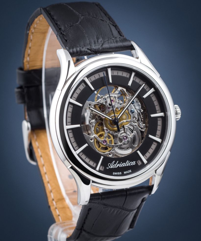 Adriatica Automatic Skeleton SET watch
