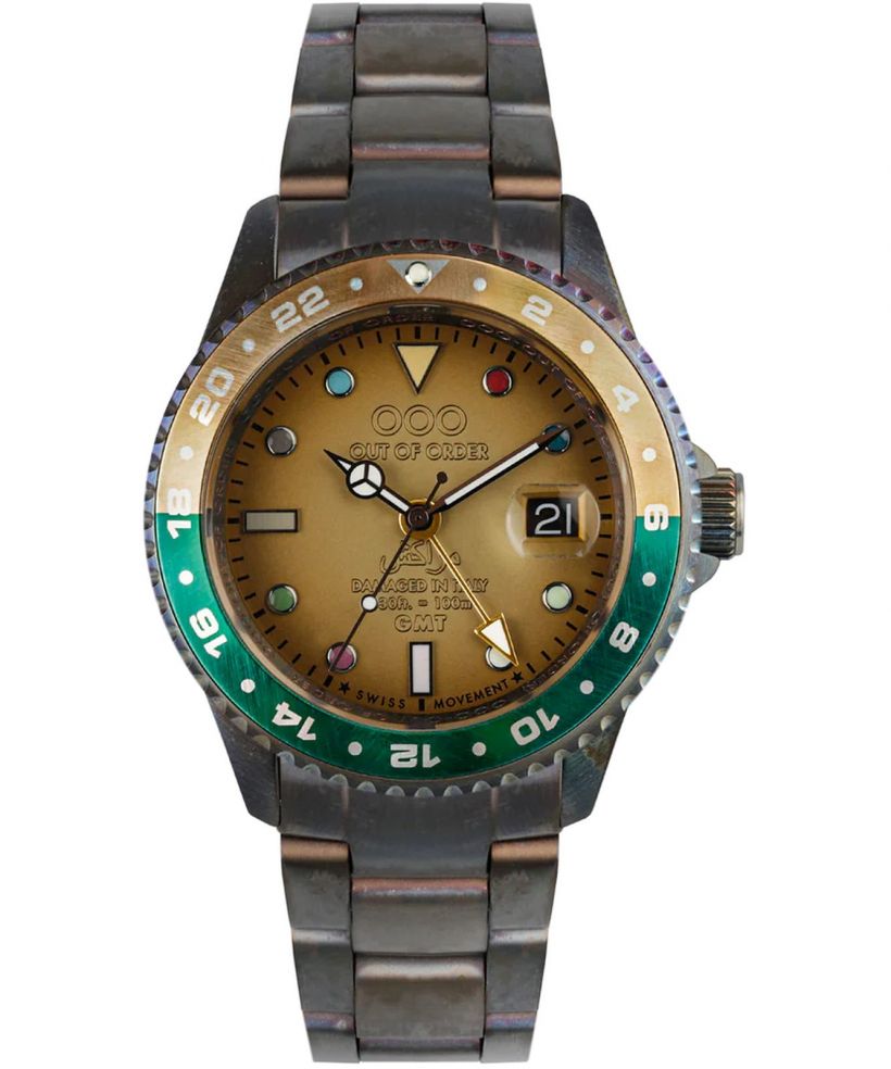 Ocean One GMT classic Ceramic Diver's watch with interchangeable straps |  by Steinhart Watches