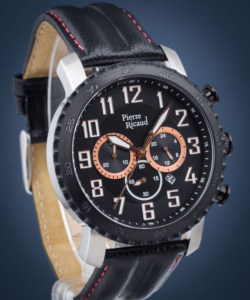 Pierre Ricaud Classic Chronograph Men's Watch