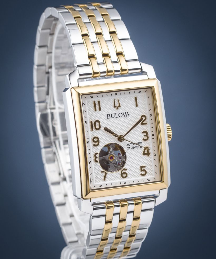 Bulova Classic Sutton Open-Heart Automatic  watch