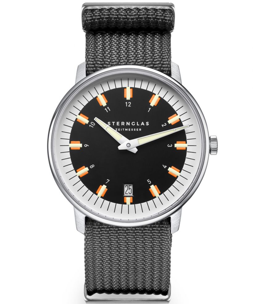 Sternglas Egor Black Silver watch
