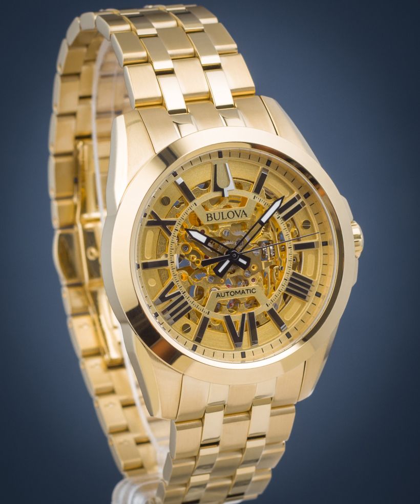 Bulova Classic Sutton Skeleton Automatic gents watch