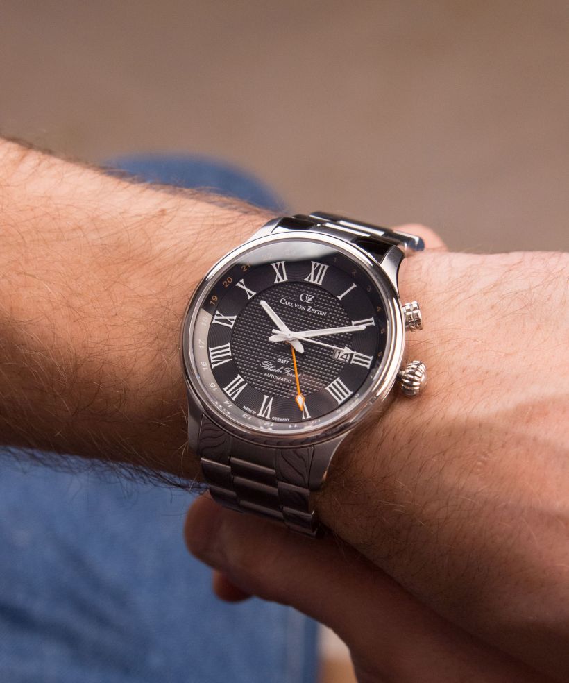 Carl von Zeyten Rench Black Forest GMT Automatic gents watch