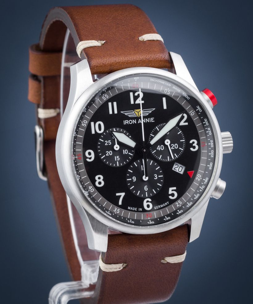 Iron Annie F13 Tempelhof Chronograph watch