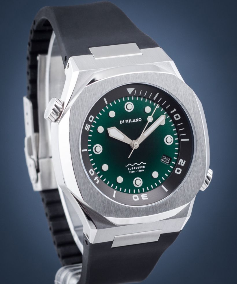 D1 Milano Subacqueo Deep Green watch