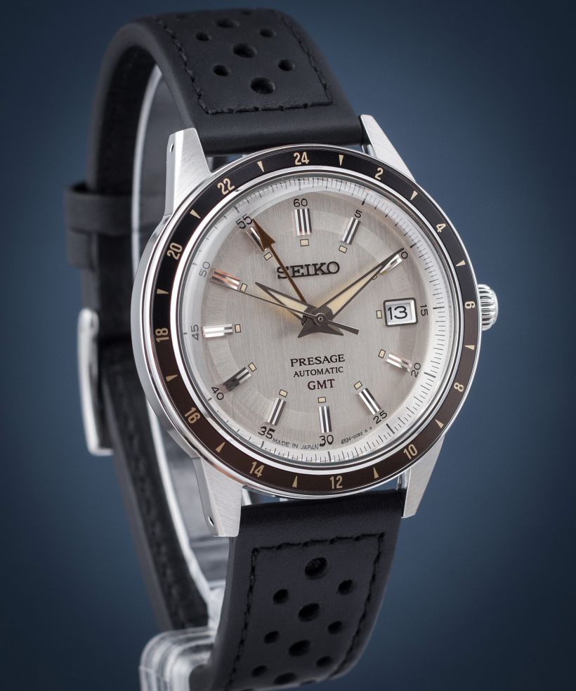 Seiko Presage Automatic GMT Style 60's gents watch