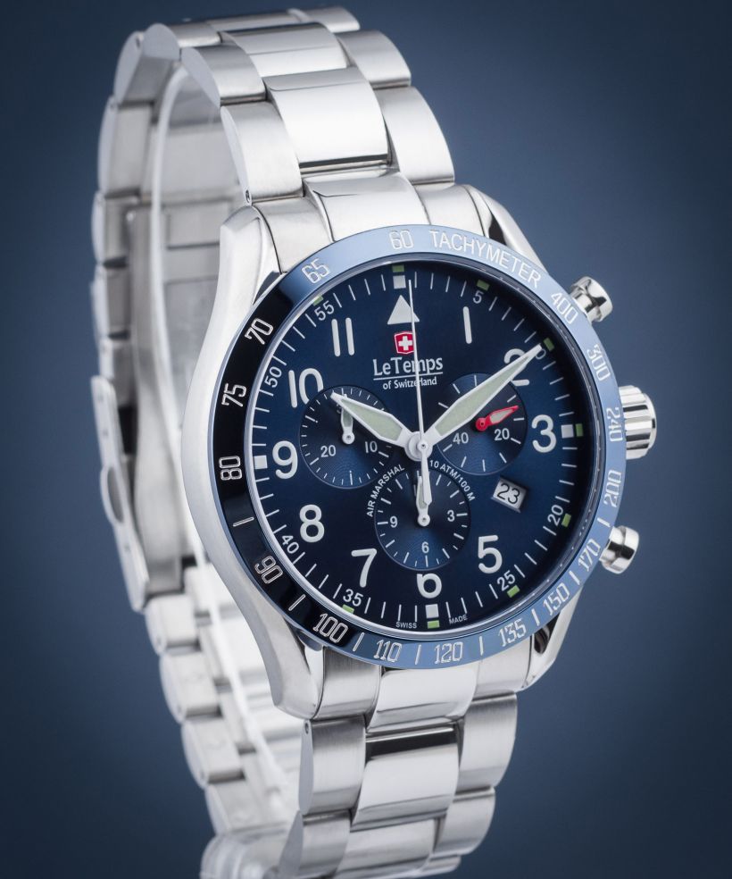 Le Temps Air Marshal Chronograph watch