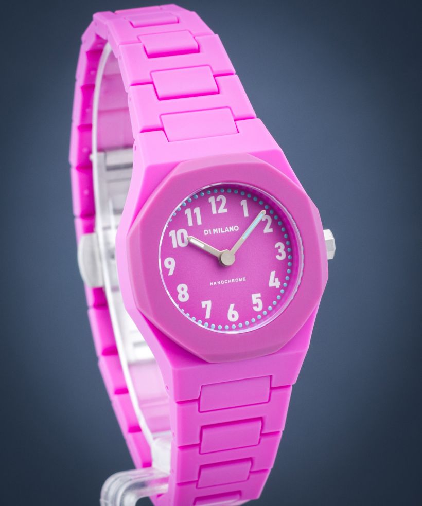 D1 Milano Polycarbon Flamingo watch