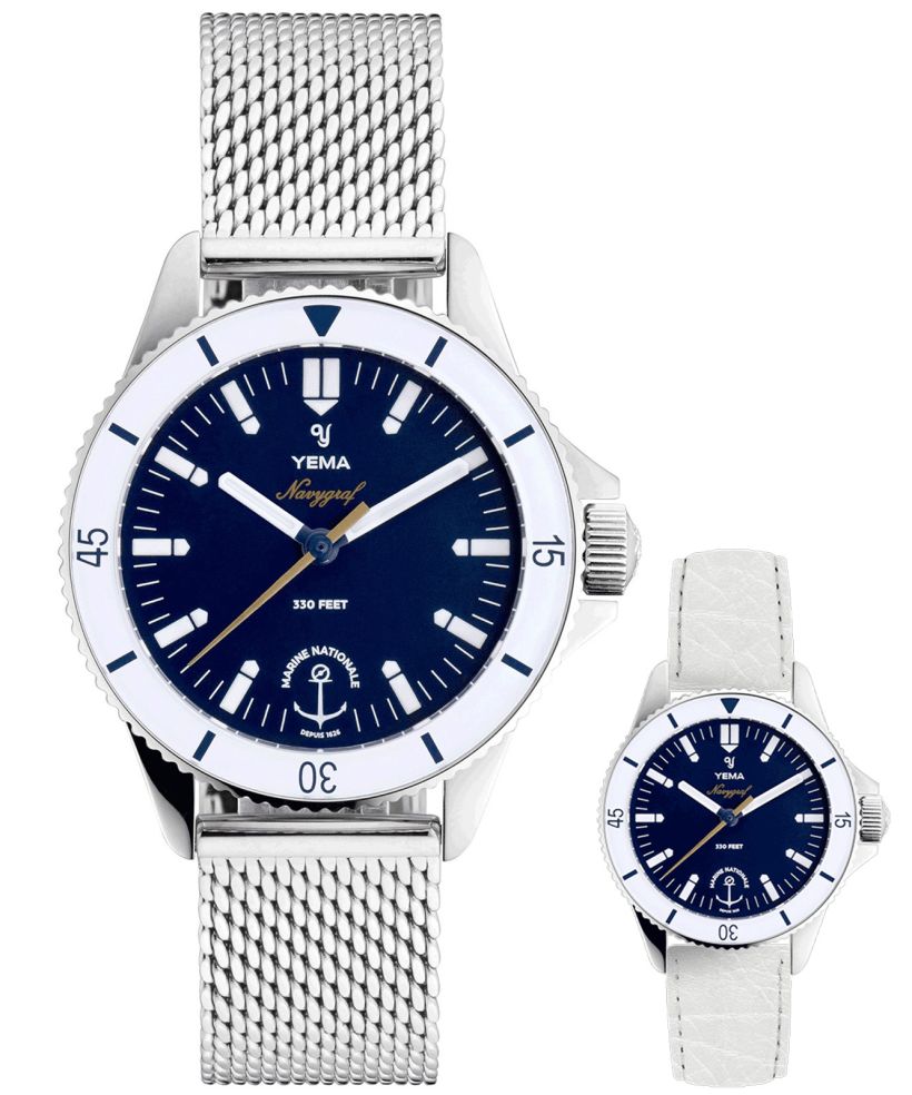 Yema Navygraf Marine Nationale Femme SET watch