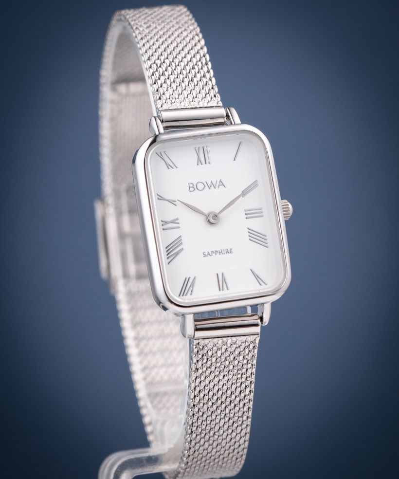 BOWA Dubai White-Silver Mesh 20 ladies watch