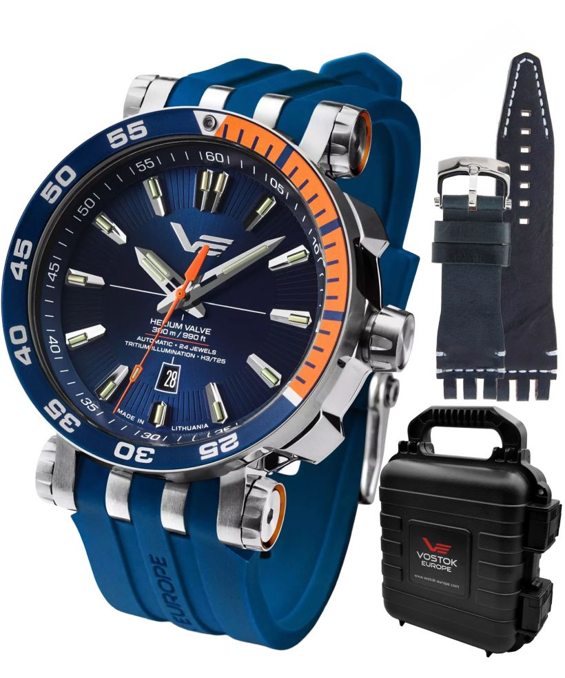 Vostok Europe Helium Valve Automatic Tritium Illumination SET watch