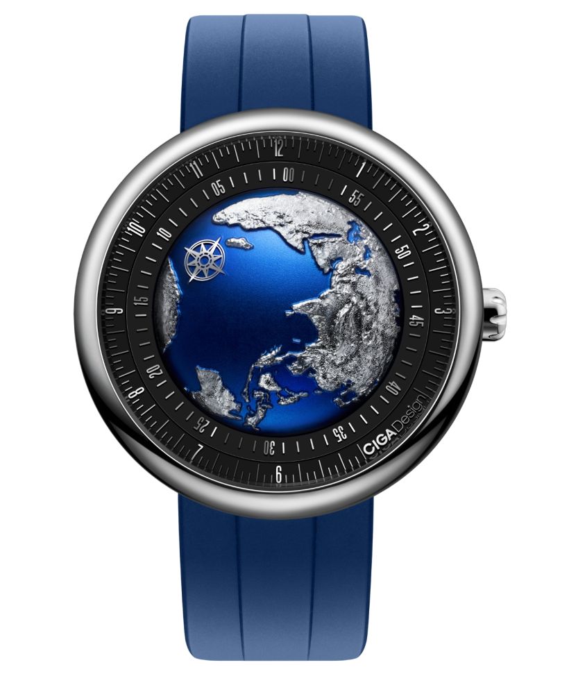 Ciga Design U Series Blue Planet II GPHG 2021 Titanium Automatic watch