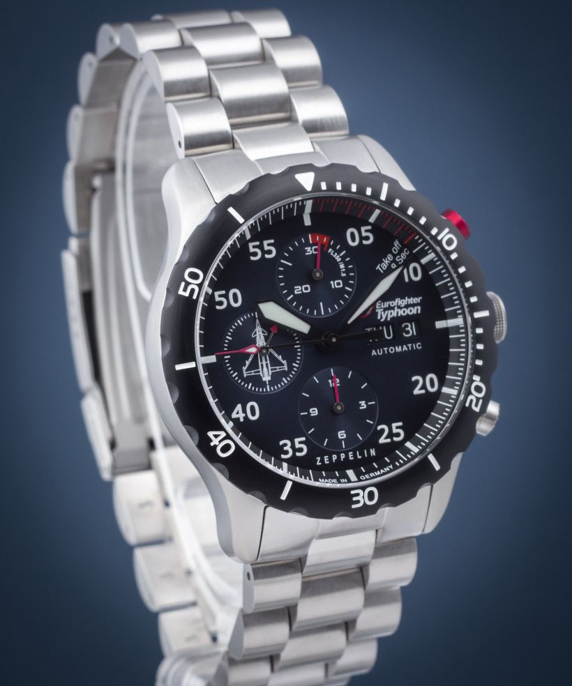 Zeppelin Eurofighter Automatic Chronograph Limited Edition Men's Watch