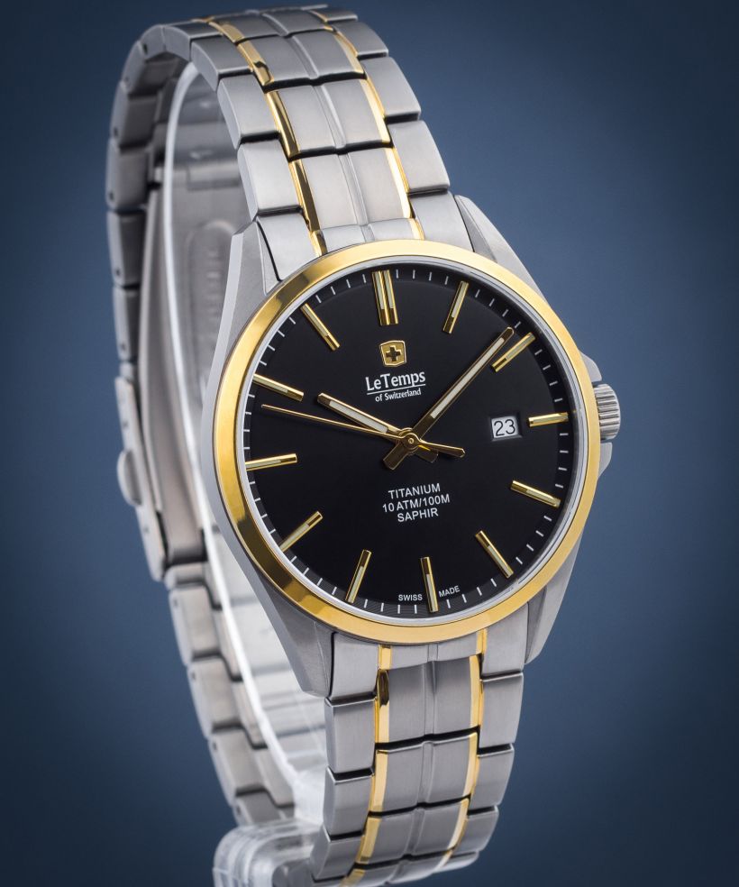 Le Temps Titanium watch