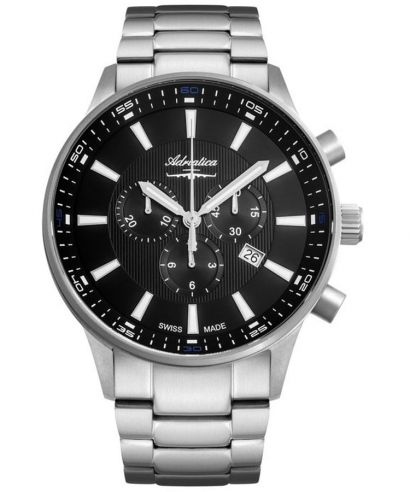 Adriatica Classic Titanium Chronograph gents watch