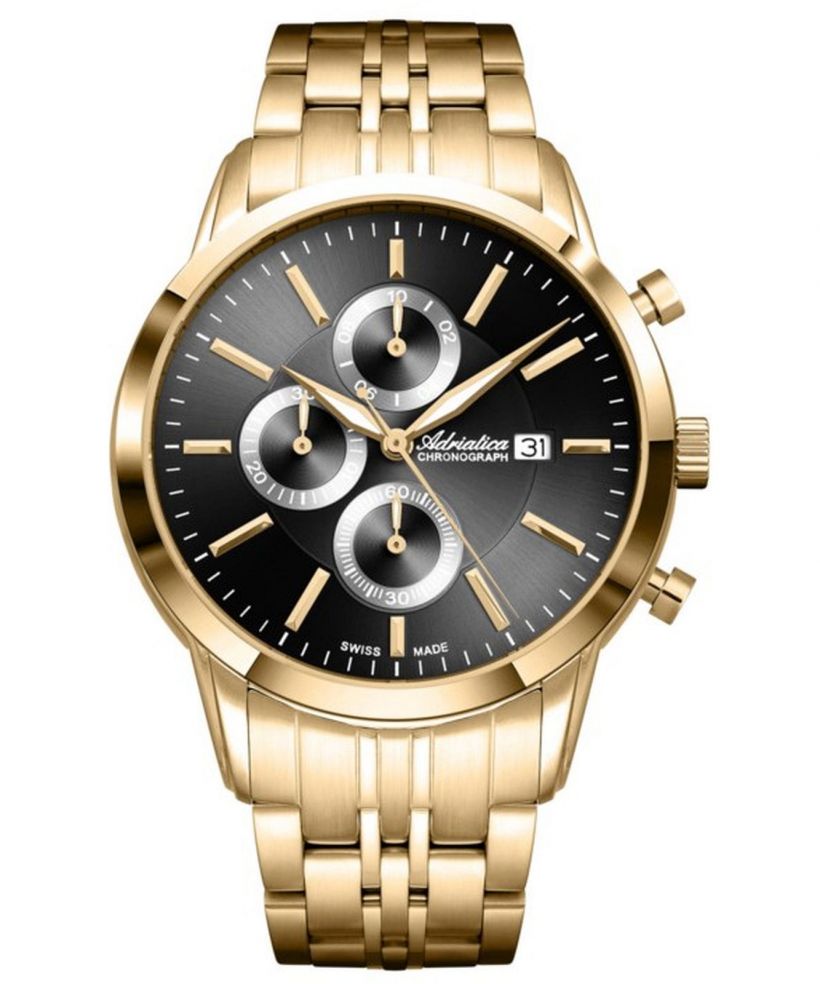 Adriatica Sapphire Chronograph gents watch