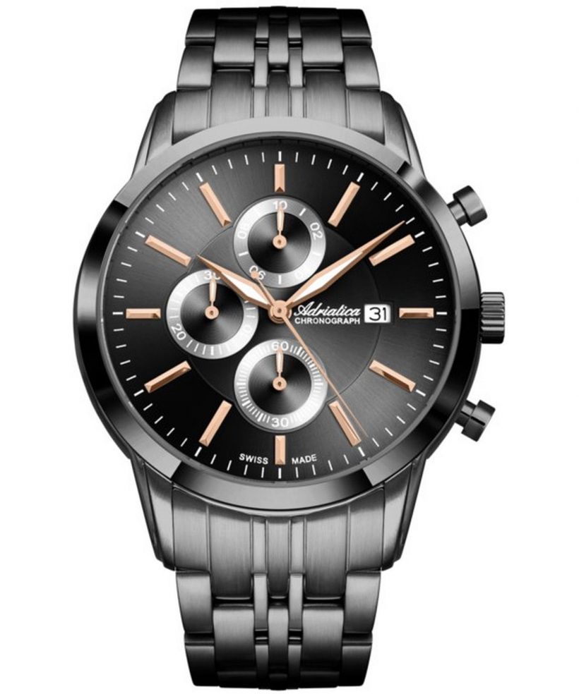 Adriatica Sapphire Chronograph gents watch
