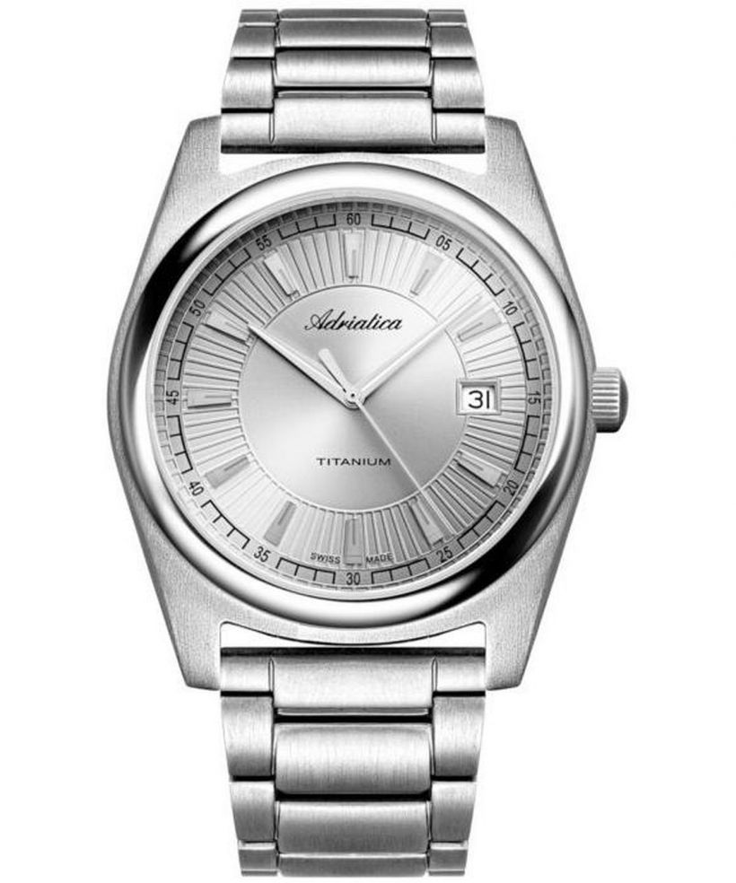 Adriatica Sapphire Titanium gents watch