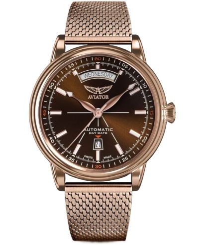 Aviator Douglas Day-Date Automatic Limited Edition gents watch