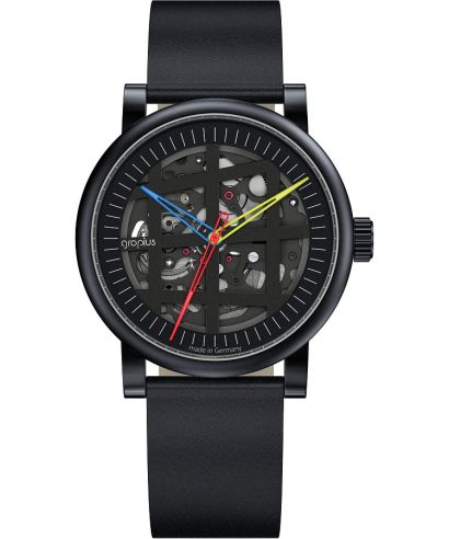 Bauhaus Walter Gropius Atrium Automatic Skeleton gents watch