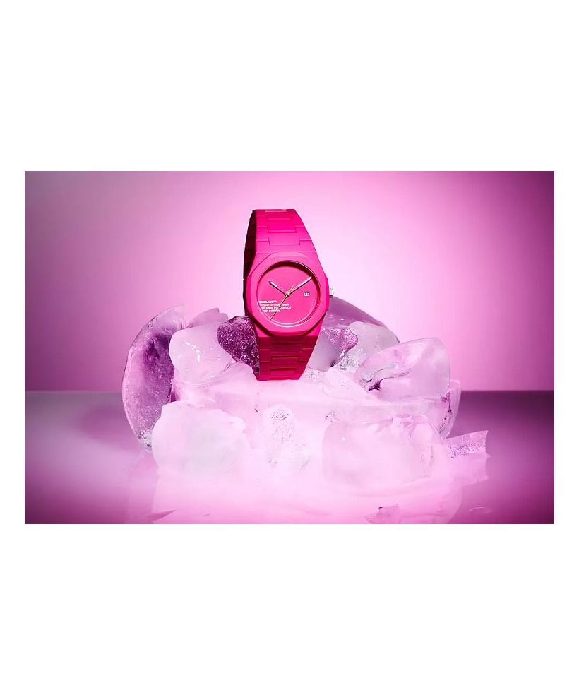 D1 Milano Polycarbon Hot Pink unisex watch