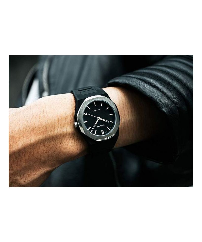 D1 Milano Polycarbon Space Grey unisex watch