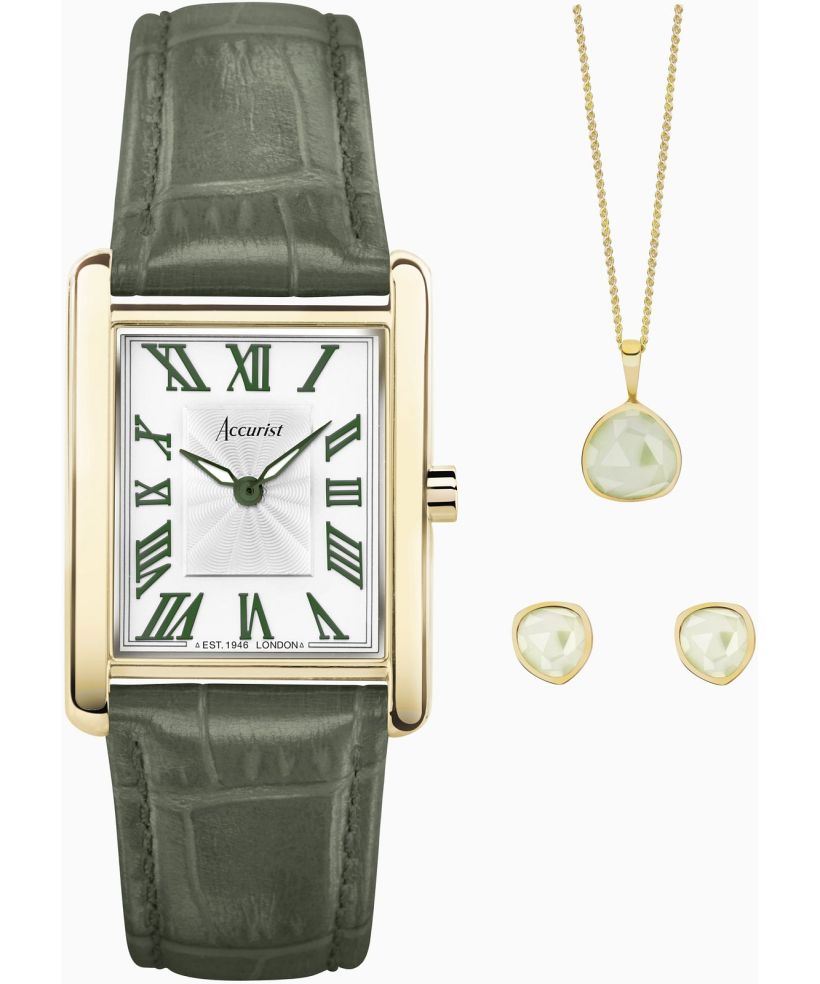 ACCURIST Rectangle Gift Set ladies watch