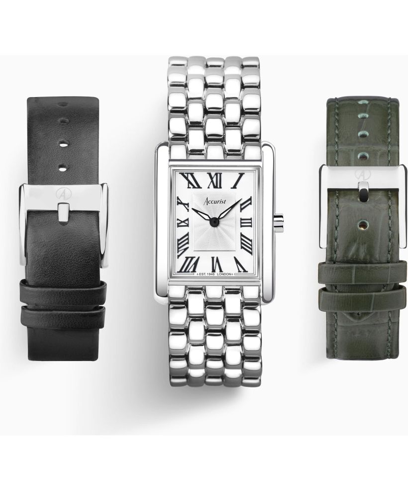 ACCURIST Rectangle Gift Set ladies watch
