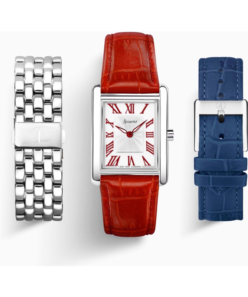 ACCURIST Rectangle Gift Set ladies watch