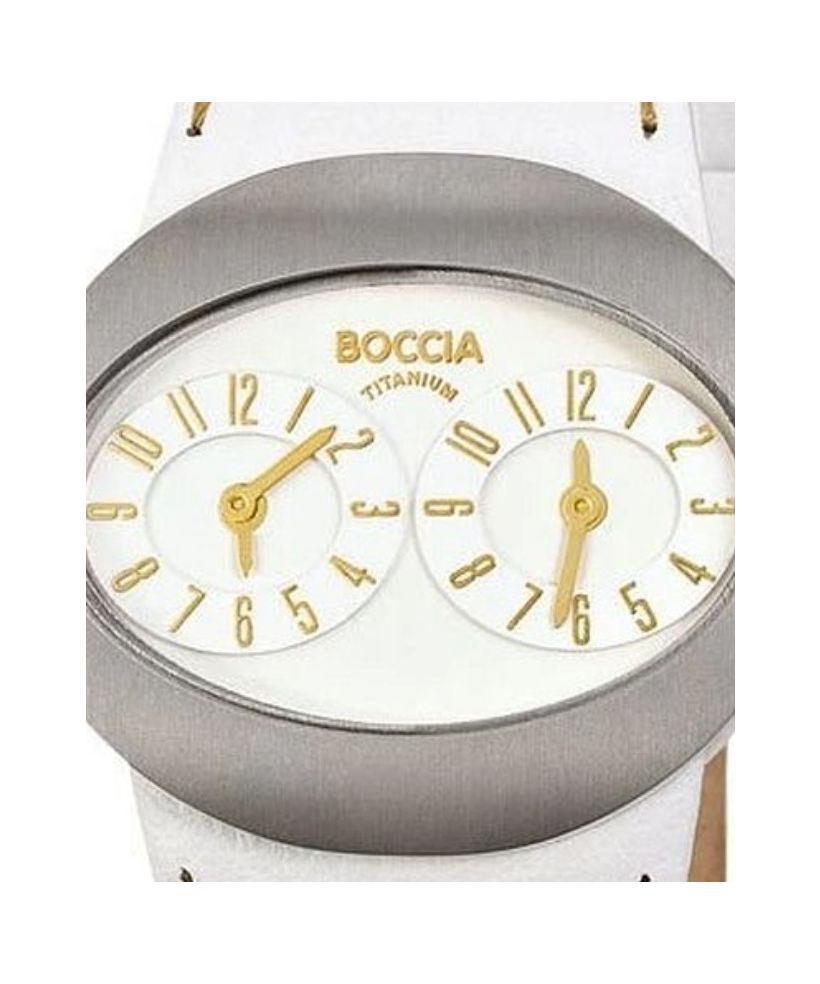 Boccia Titanium Dual Time watch