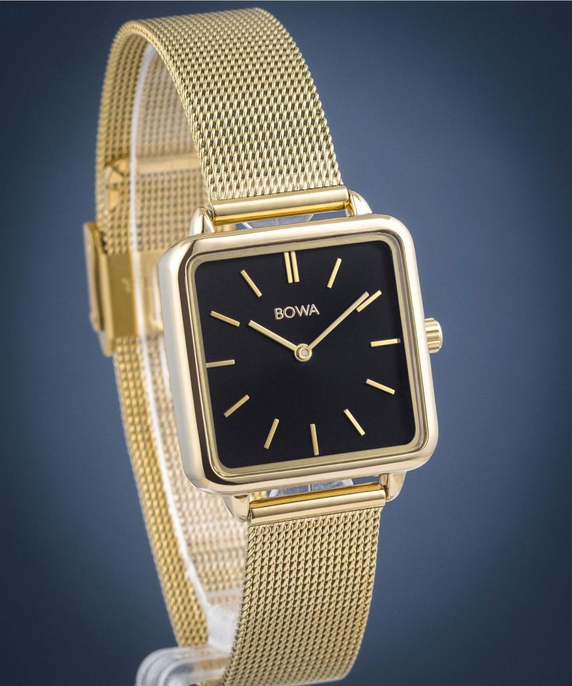BOWA Vienna Black Gold Mesh 29 watch