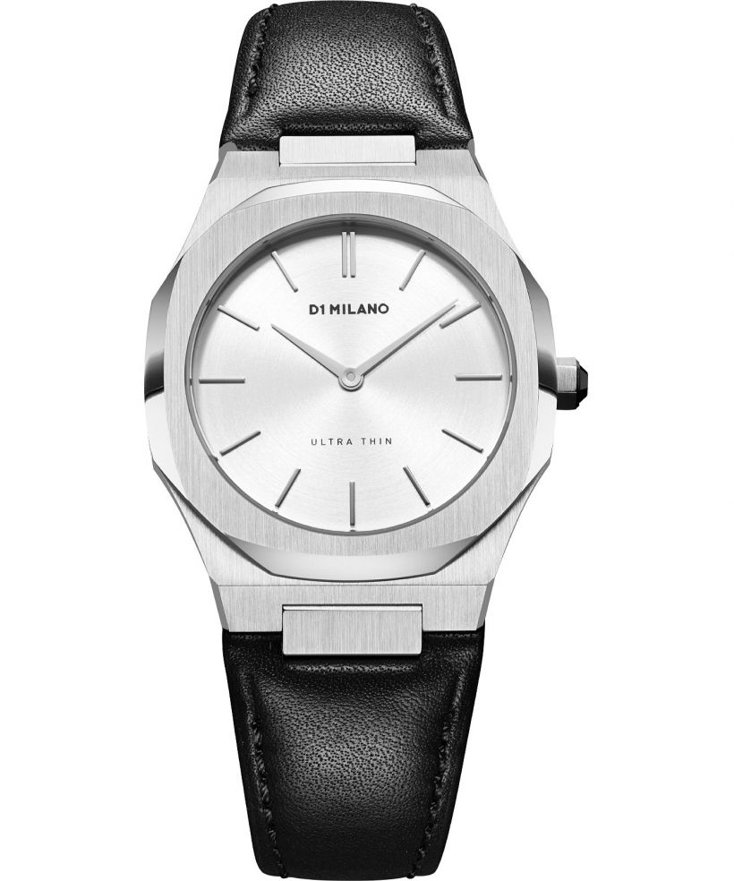 D1 Milano Ultra Thin Leather Pearl watch