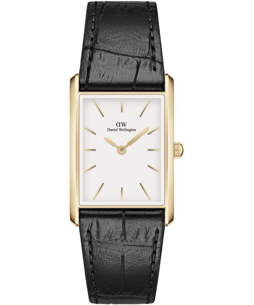 Daniel Wellington Bound Black Crocodile Gold 22 watch