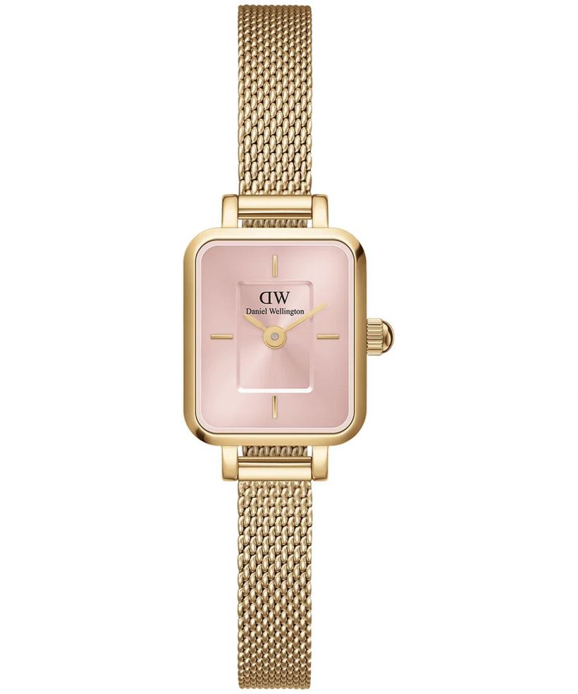 Daniel Wellington Quadro Mini Evergold Blush 15 ladies watch
