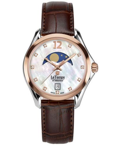 Le Temps Sport Elegance Moon Phase watch
