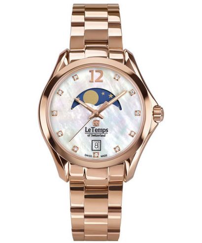 Le Temps Sport Elegance Moon Phase watch