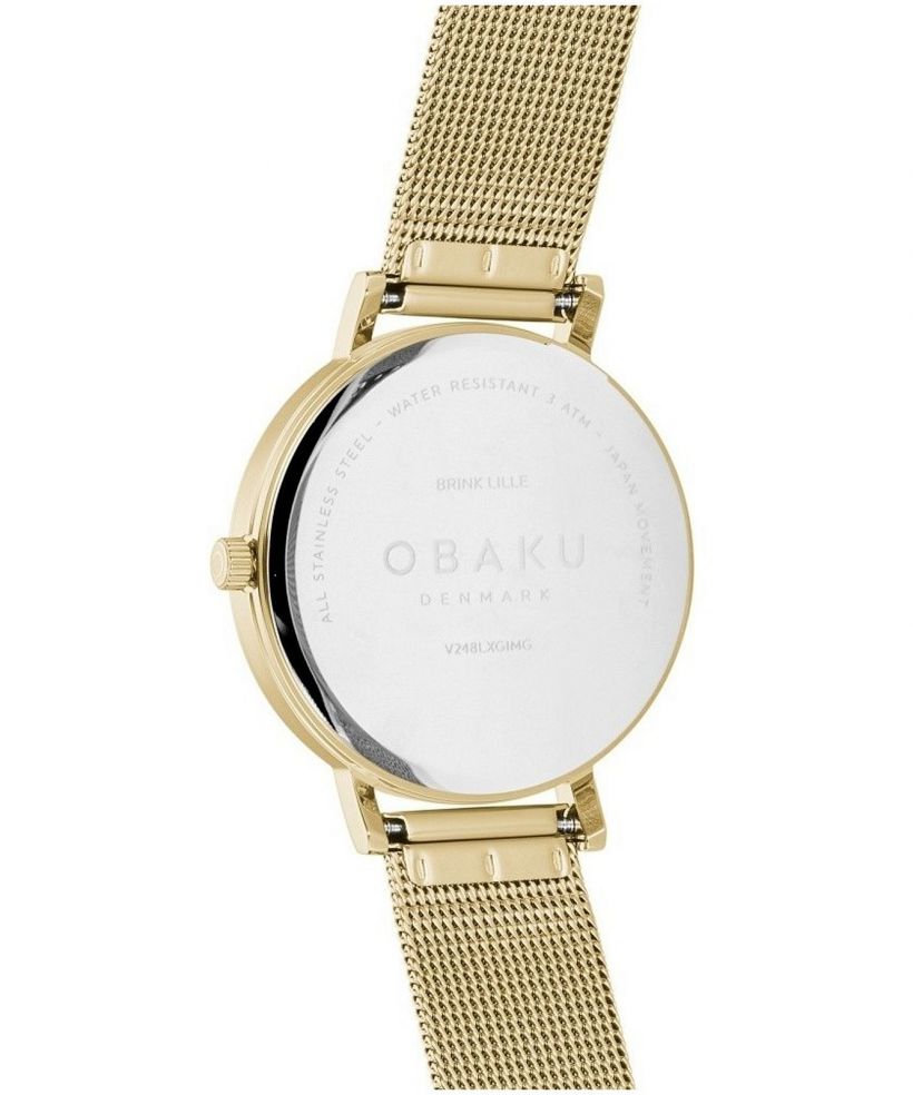 Obaku Brink Lille-Gold watch