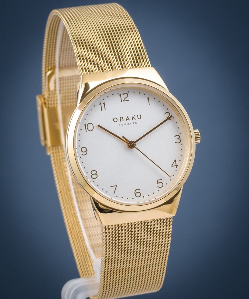 Obaku Land Gold watch