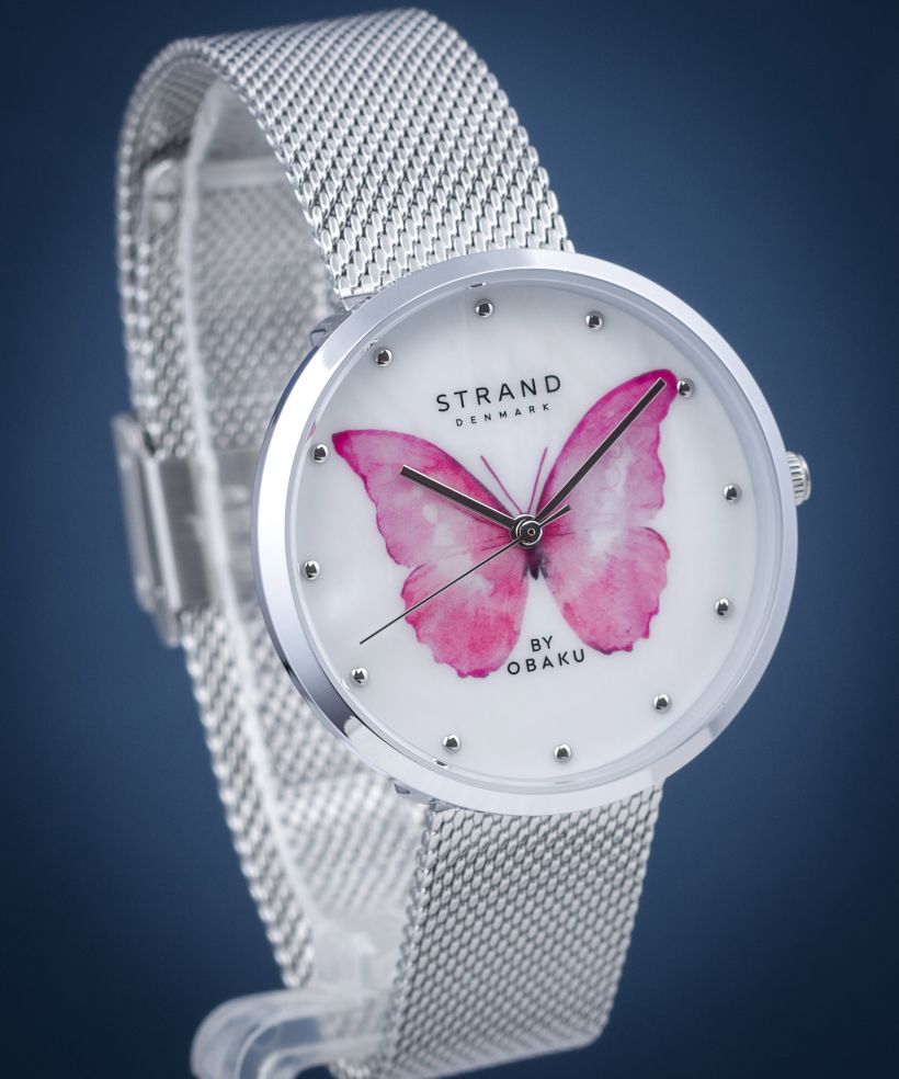 Strand by Obaku Butterfly ladies watch