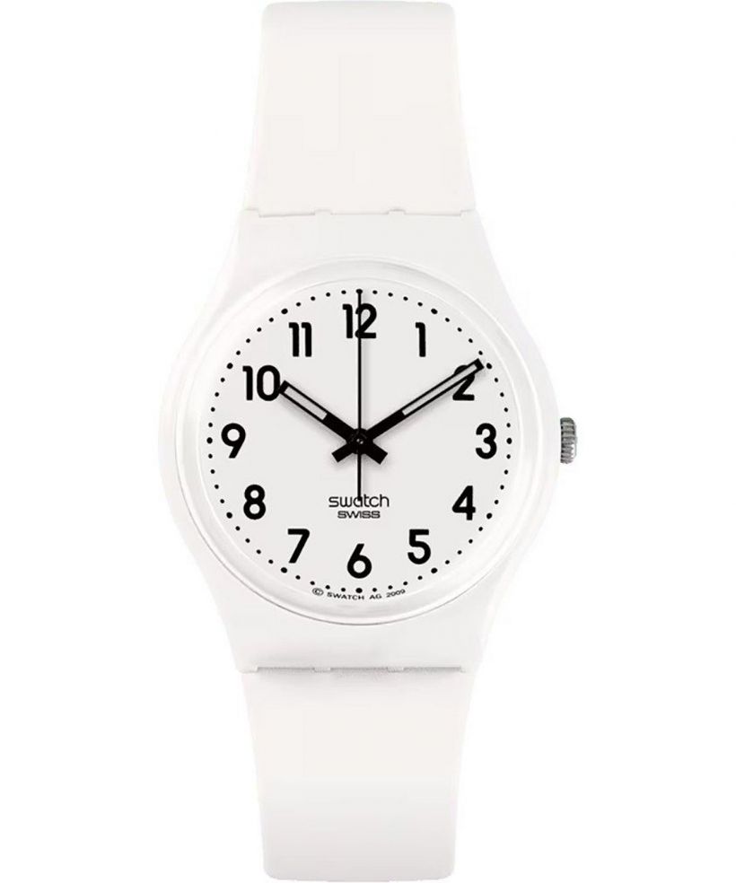 Swatch Just White Soft  watch