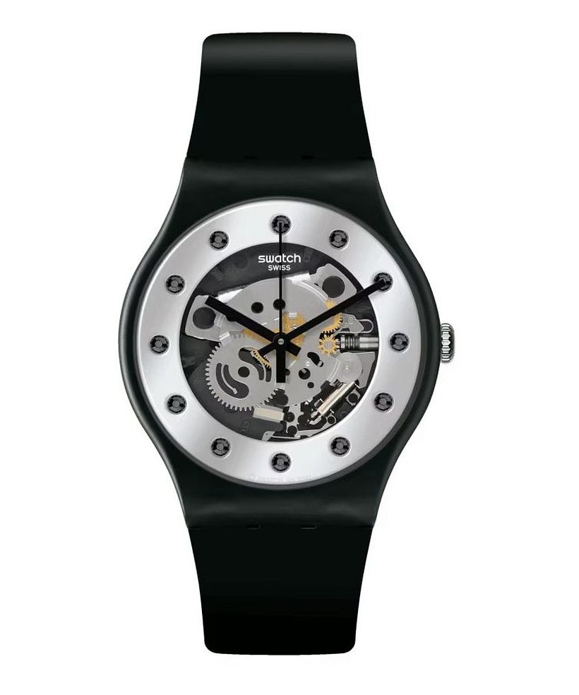Swatch Silver Glam watch