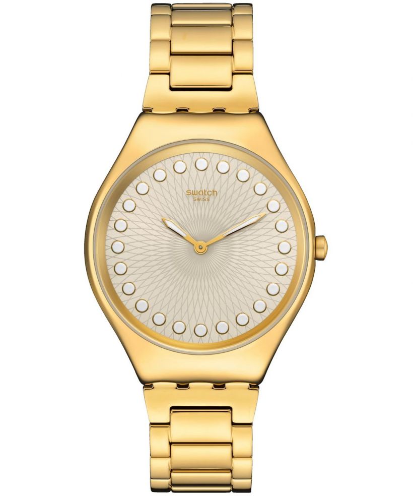 Swatch Slim Irony Bubbly and Bright ladies watch