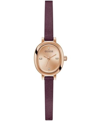 Guess Ladies Red Rose Gold Tone ladies watch