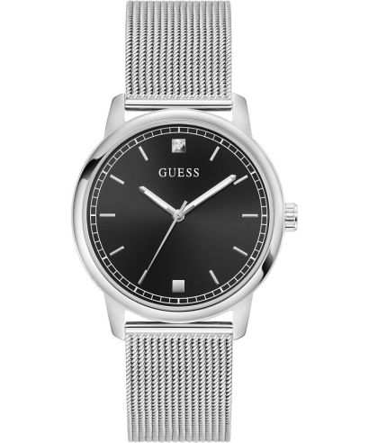 Guess Mens Silver Tone gents watch